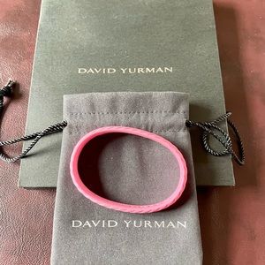 David Yurman rubber bracelet